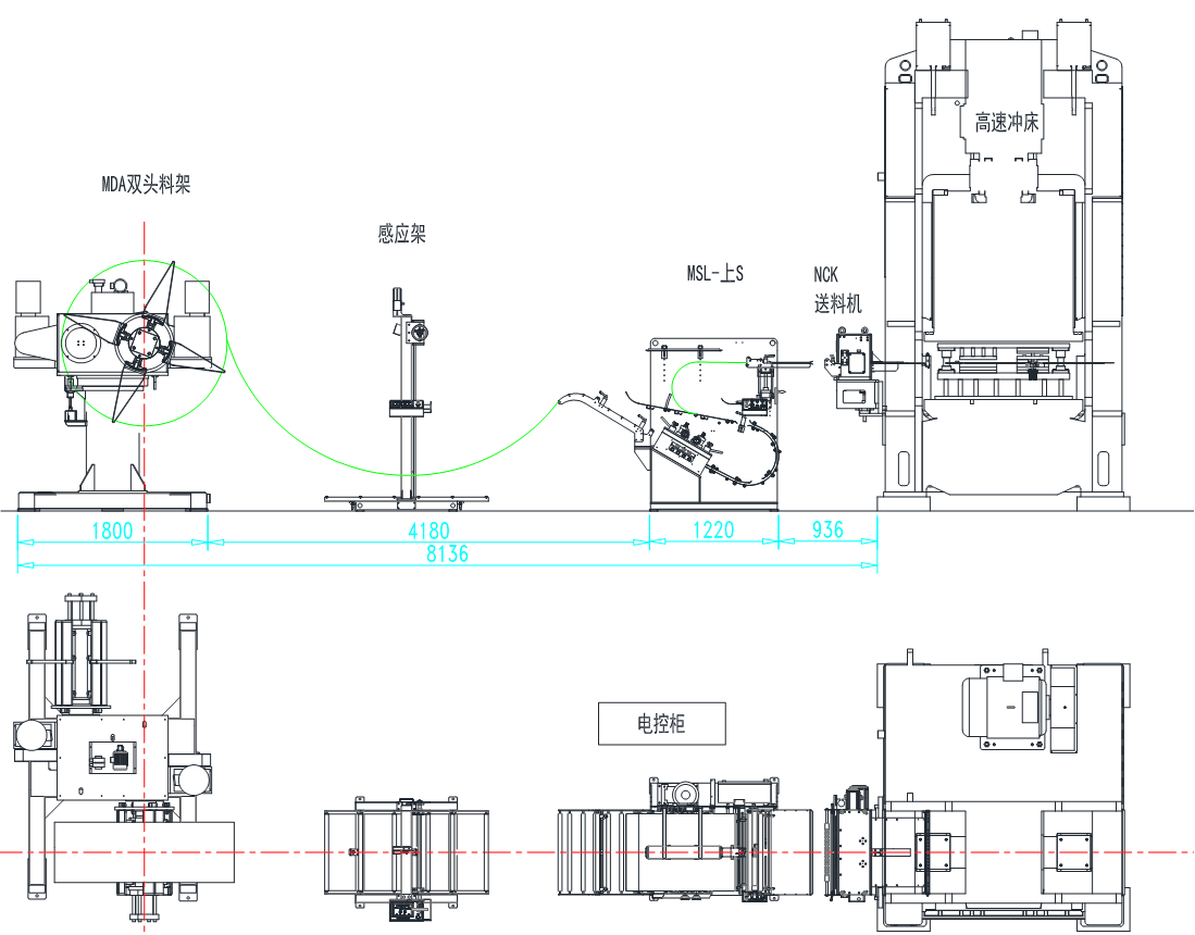 Stamped construction sheet